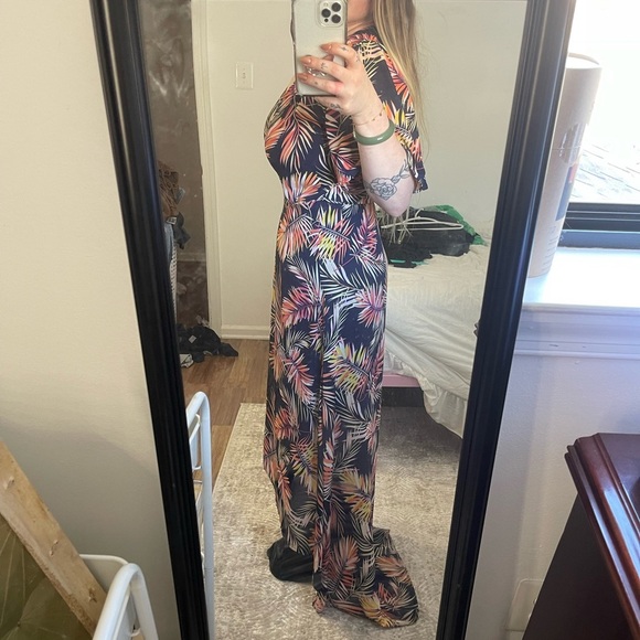 Veronica M Tropical Wrap Dress - Picture 6 of 6